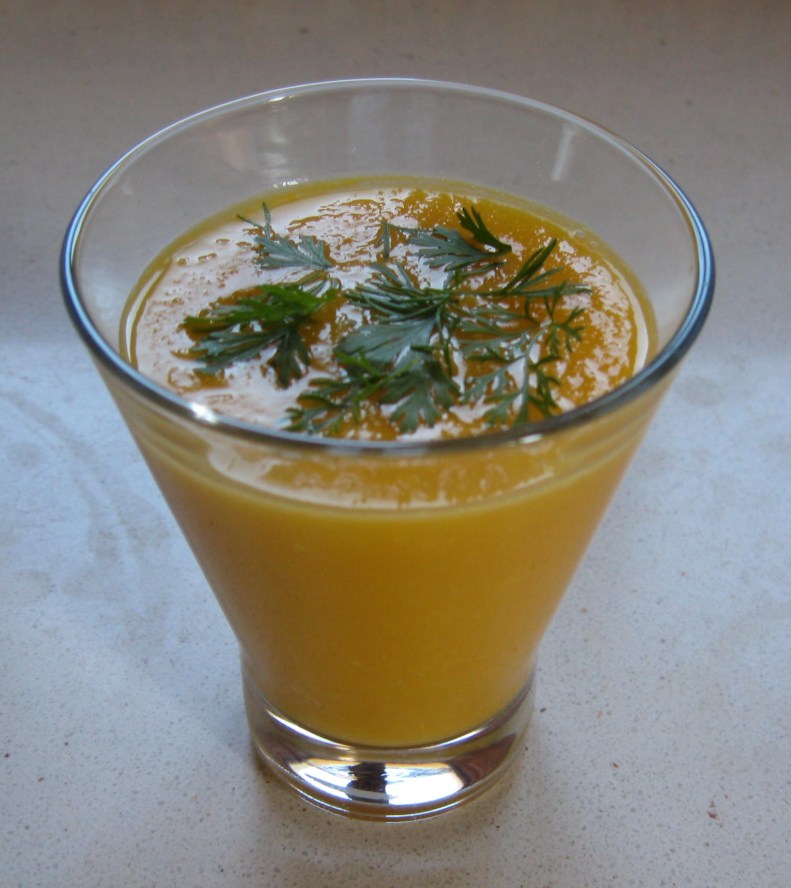 Chilled Loquat Summer Soup